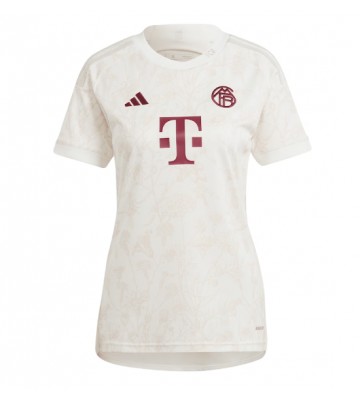 Lacne Ženy Futbalové dres Bayern Munich 2023-24 Krátky Rukáv - Tretina